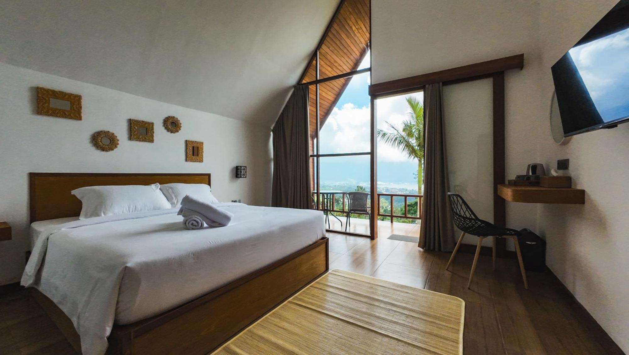 הוילה Selemadeg Catu Glamping Bedugul מראה חיצוני תמונה
