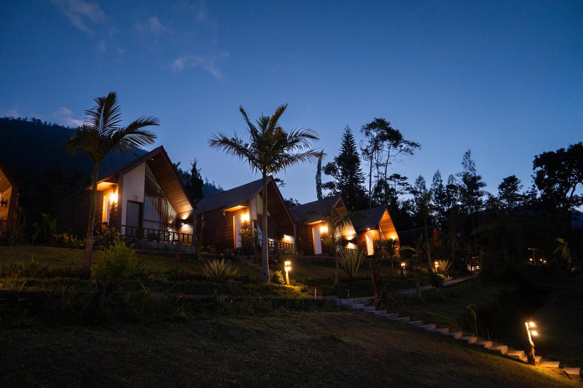 הוילה Selemadeg Catu Glamping Bedugul מראה חיצוני תמונה